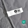image:imageCozy Bliss Deluxe Leakproof Cooling Blanket for Small Dogs QMax 05 Soft amp Durable Washable Pet Cooling Mat for Hot Weather Livingroom Pet Throw amp Couch Protector for Cats Charcoal Grey 25x35Heather Charcoal Grey