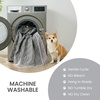 image:imageCozy Bliss Deluxe Leakproof Cooling Blanket for Small Dogs QMax 05 Soft amp Durable Washable Pet Cooling Mat for Hot Weather Livingroom Pet Throw amp Couch Protector for Cats Charcoal Grey 25x35Heather Charcoal Grey