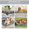 image:imageCozy Bliss Deluxe Leakproof Cooling Blanket for Small Dogs QMax 05 Soft amp Durable Washable Pet Cooling Mat for Hot Weather Livingroom Pet Throw amp Couch Protector for Cats Charcoal Grey 25x35Heather Charcoal Grey
