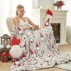 image:imageCozy Bliss Gnome Throw Blanket Christmas Blanket Warm Plush Throw BlanketUltra Soft Cozy Blanket for CouchSofa and BedXmas Gnome in Truck50x60Classic Gnome