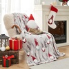 image:imageCozy Bliss Gnome Throw Blanket Christmas Blanket Warm Plush Throw BlanketUltra Soft Cozy Blanket for CouchSofa and BedXmas Gnome in Truck50x60Classic Gnome