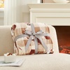 image:imageCozy Bliss Gnome Throw Blanket Christmas Blanket Warm Plush Throw BlanketUltra Soft Cozy Blanket for CouchSofa and BedXmas Gnome in Truck50x60Coffee Gnome Brown