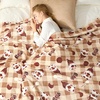 image:imageCozy Bliss Gnome Throw Blanket Christmas Blanket Warm Plush Throw BlanketUltra Soft Cozy Blanket for CouchSofa and BedXmas Gnome in Truck50x60Coffee Gnome Brown