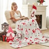 image:imageCozy Bliss Gnome Throw Blanket Christmas Blanket Warm Plush Throw BlanketUltra Soft Cozy Blanket for CouchSofa and BedXmas Gnome in Truck50x60Gnome Love Heart