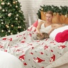 image:imageCozy Bliss Gnome Throw Blanket Christmas Blanket Warm Plush Throw BlanketUltra Soft Cozy Blanket for CouchSofa and BedXmas Gnome in Truck50x60Gnome Love Heart