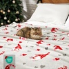 image:imageCozy Bliss Gnome Throw Blanket Christmas Blanket Warm Plush Throw BlanketUltra Soft Cozy Blanket for CouchSofa and BedXmas Gnome in Truck50x60Gnome Love Heart