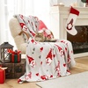image:imageCozy Bliss Gnome Throw Blanket Christmas Blanket Warm Plush Throw BlanketUltra Soft Cozy Blanket for CouchSofa and BedXmas Gnome in Truck50x60Gnome Love Heart