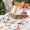 image:imageCozy Bliss Gnome Throw Blanket Christmas Blanket Warm Plush Throw BlanketUltra Soft Cozy Blanket for CouchSofa and BedXmas Gnome in Truck50x60Gnome in Truck