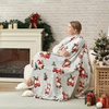 image:imageCozy Bliss Gnome Throw Blanket Christmas Blanket Warm Plush Throw BlanketUltra Soft Cozy Blanket for CouchSofa and BedXmas Gnome in Truck50x60Gnome in Truck