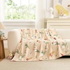 image:imageCozy Bliss Gnome Throw Blanket Christmas Blanket Warm Plush Throw BlanketUltra Soft Cozy Blanket for CouchSofa and BedXmas Gnome in Truck50x60Spring Gnome Beige