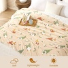 image:imageCozy Bliss Gnome Throw Blanket Christmas Blanket Warm Plush Throw BlanketUltra Soft Cozy Blanket for CouchSofa and BedXmas Gnome in Truck50x60Spring Gnome Beige