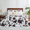 image:imageCozy Bliss Leopard Print Fuzzy Throw Blanket for Couch amp Bed Thick Soft Warm Fleece Blankets for Room Decor for Kids Women Men Girls Khaki Brown Cheetah 5060Black Brown