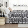 image:imageCozy Bliss Leopard Print Fuzzy Throw Blanket for Couch amp Bed Thick Soft Warm Fleece Blankets for Room Decor for Kids Women Men Girls Khaki Brown Cheetah 5060Silvery Leopard