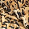 image:imageCozy Bliss Leopard Print Fuzzy Throw Blanket for Couch amp Bed Thick Soft Warm Fleece Blankets for Room Decor for Kids Women Men Girls Khaki Brown Cheetah 5060Brown Leopard
