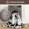 image:imageCozy Bliss Leopard Print Fuzzy Throw Blanket for Couch amp Bed Thick Soft Warm Fleece Blankets for Room Decor for Kids Women Men Girls Khaki Brown Cheetah 5060Black Brown