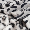 image:imageCozy Bliss Leopard Print Fuzzy Throw Blanket for Couch amp Bed Thick Soft Warm Fleece Blankets for Room Decor for Kids Women Men Girls Khaki Brown Cheetah 5060Silvery Leopard