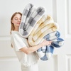 image:imageCozy Bliss Sherpa Throw Blanket for Couch Cozy Fleece Thick Warm Blanket for Winter Reversible Soft Fuzzy Plush Throw Gifts for Women and Men Room Decor Mottled Beige 50 x 60Mottled Navy Blue