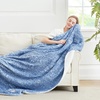 image:imageCozy Bliss Sherpa Throw Blanket for Couch Cozy Fleece Thick Warm Blanket for Winter Reversible Soft Fuzzy Plush Throw Gifts for Women and Men Room Decor Mottled Beige 50 x 60Mottled Navy Blue