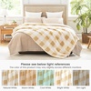 image:imageCozy Bliss Sherpa Throw Blanket for Couch Cozy Fleece Thick Warm Blanket for Winter Reversible Soft Fuzzy Plush Throw Gifts for Women and Men Room Decor Mottled Beige 50 x 60Buffalo Plaidbeige