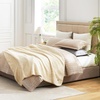 image:imageCozy Bliss Sherpa Throw Blanket for Couch Cozy Fleece Thick Warm Blanket for Winter Reversible Soft Fuzzy Plush Throw Gifts for Women and Men Room Decor Mottled Beige 50 x 60Mottled Beige