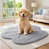 image:imageCozy Bliss Cute Shell Shape Cooling Mat for Medium Dogs NonSlip Leakproof Washable Pet Cooling Mat for Hot Weather with QMax 05 Indoor and Outdoor Summer Pad Heather Haze Blue 35x40Charcoal Gray
