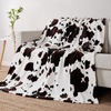 image:imageCozy Bliss Leopard Print Fuzzy Throw Blanket for Couch amp Bed Thick Soft Warm Fleece Blankets for Room Decor for Kids Women Men Girls Khaki Brown Cheetah 5060Black Brown