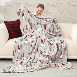 image:imageCozy Bliss Gnome Throw Blanket Christmas Blanket Warm Plush Throw BlanketUltra Soft Cozy Blanket for CouchSofa and BedXmas Gnome in Truck50x60Classic Gnome