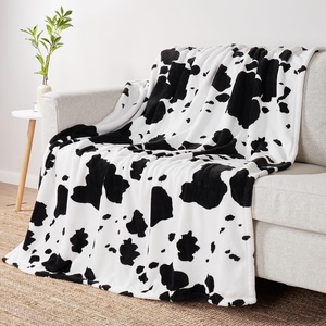image:imageCozy Bliss Leopard Print Fuzzy Throw Blanket for Couch amp Bed Thick Soft Warm Fleece Blankets for Room Decor for Kids Women Men Girls Khaki Brown Cheetah 5060Black White